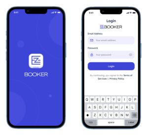 screenshot of EZ Booker